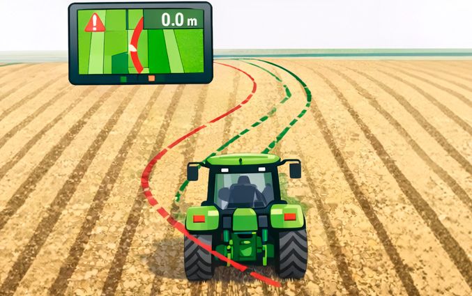 Why Your Ag Guidance System "Pulls" the Tractor Off Line by 1–1.5 m - and How to Fix It