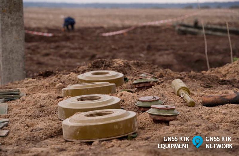 Застосування технології GNSS RTK для розмінування територій Застосування технології GNSS RTK для розмінування територій