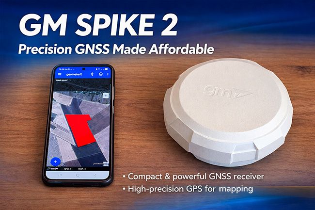 Як виміряти площу поля за допомогою GNSS GM SPIKE 2 — швидко, просто та точно
