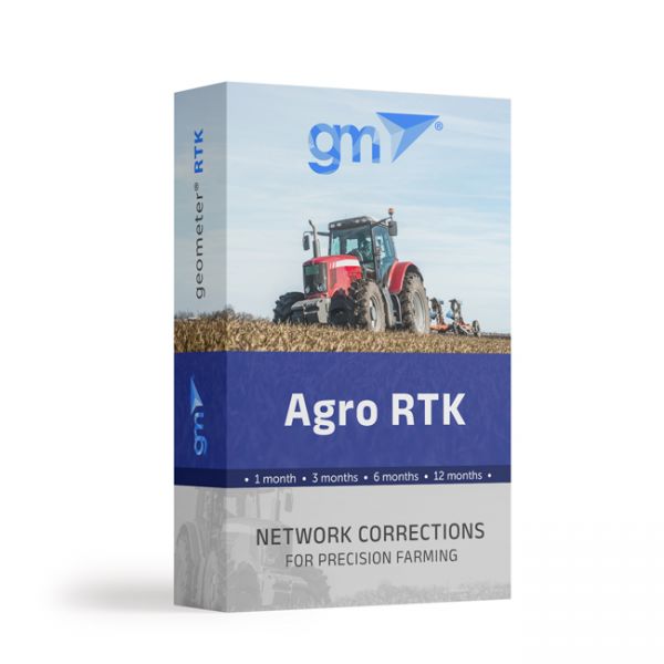 Agro RTK GNSS network subscription plan, 6 months