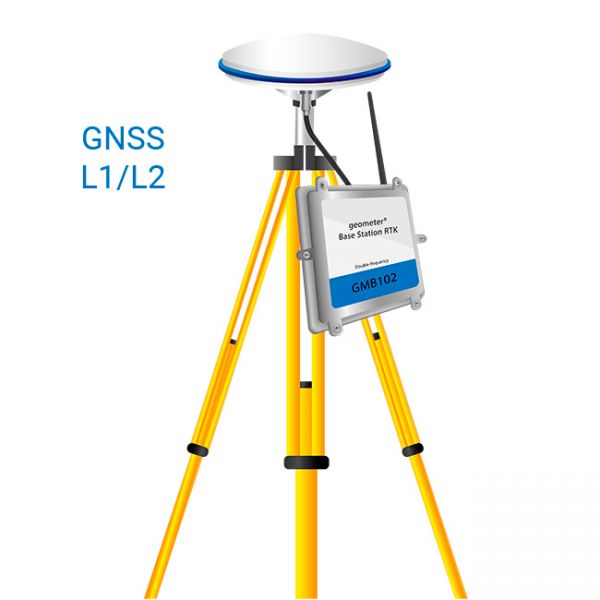 Стаціонарна GNSS RTK базова станція L1/L2