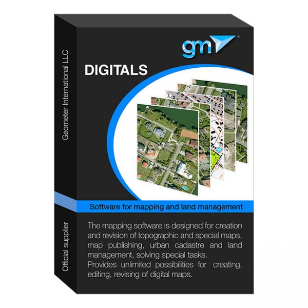 DIGITALS software for land management and cartography