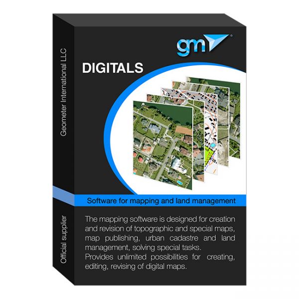 DIGITALS software for land management and cartography DIGITALS software for land management and cartography