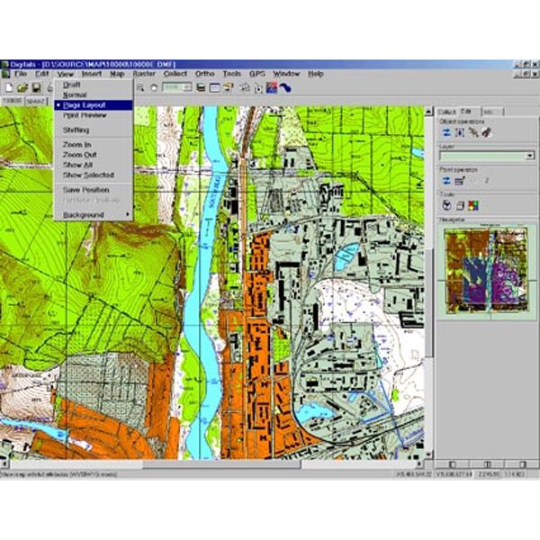 Програмне забезпечення DIGITALS для землеустрою та картографії