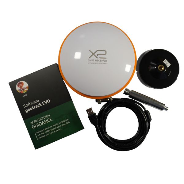 Agricultural guidance software geotrack with GNSS X2 receiver Agricultural guidance software geotrack with GNSS X2 receiver
