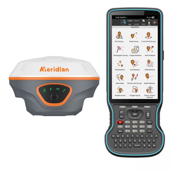 Мультичастотний GNSS RTK комплект M20L з лазером, контролер Y55