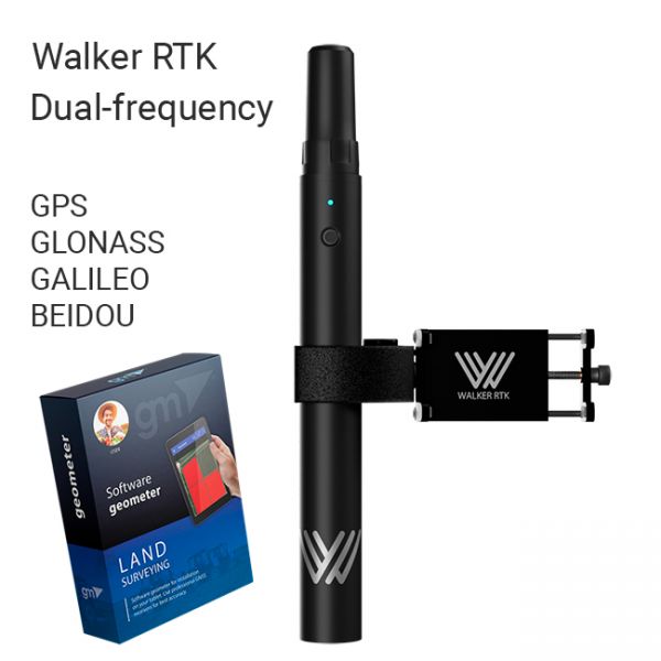 Компактний двочастотний GNSS приймач Walker RTK Компактний двочастотний GNSS приймач Walker RTK